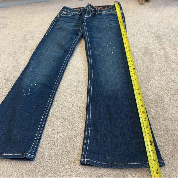 Rock revival stretchy Patti boot cut jeans size 28 - Picture 9 of 13